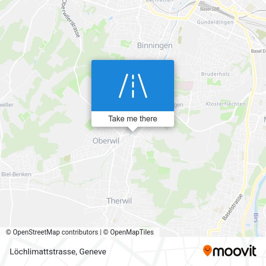 Löchlimattstrasse map