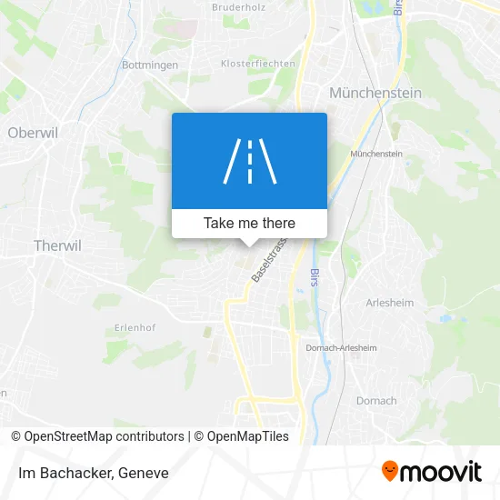 Im Bachacker map