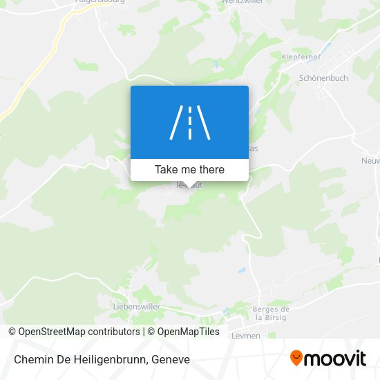 Chemin De Heiligenbrunn map