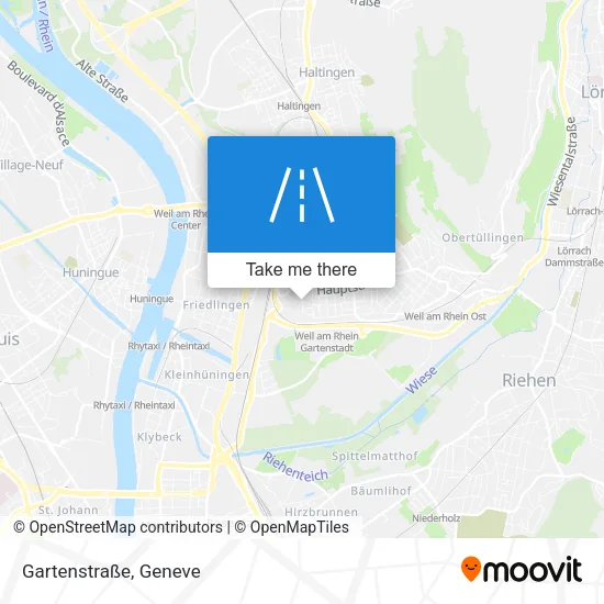 Gartenstraße map