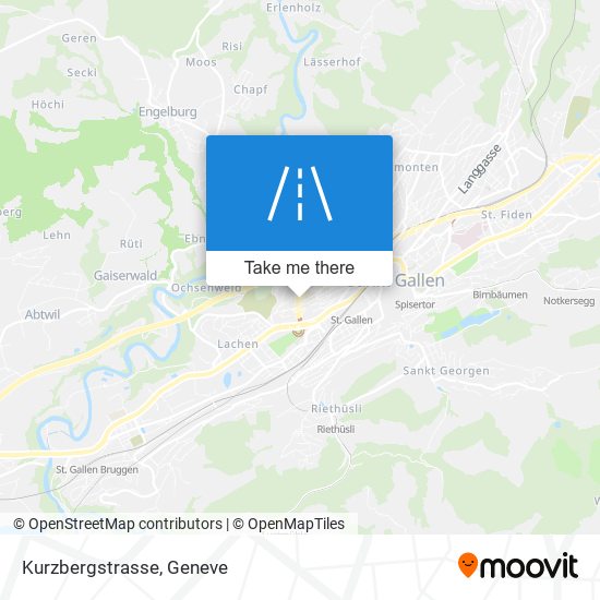 Kurzbergstrasse map