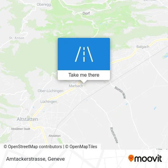 Amtackerstrasse map