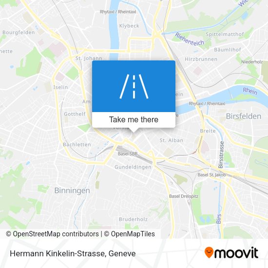 Hermann Kinkelin-Strasse map