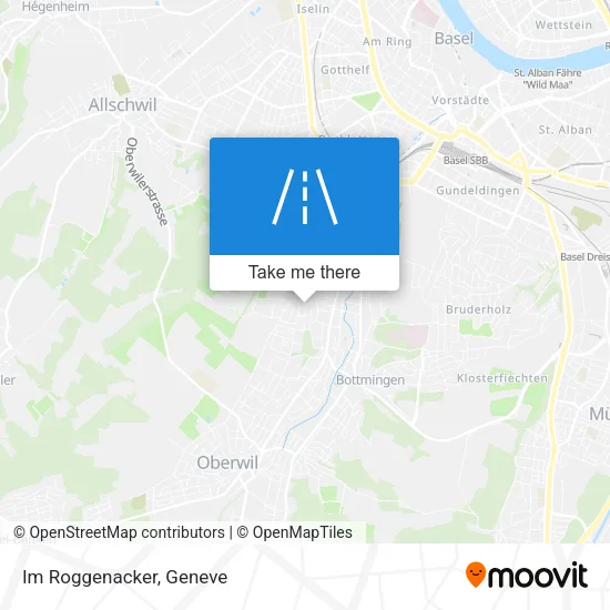 Im Roggenacker map