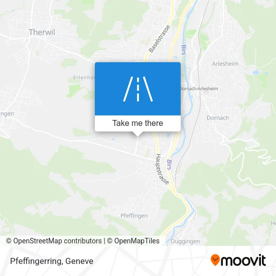 Pfeffingerring map