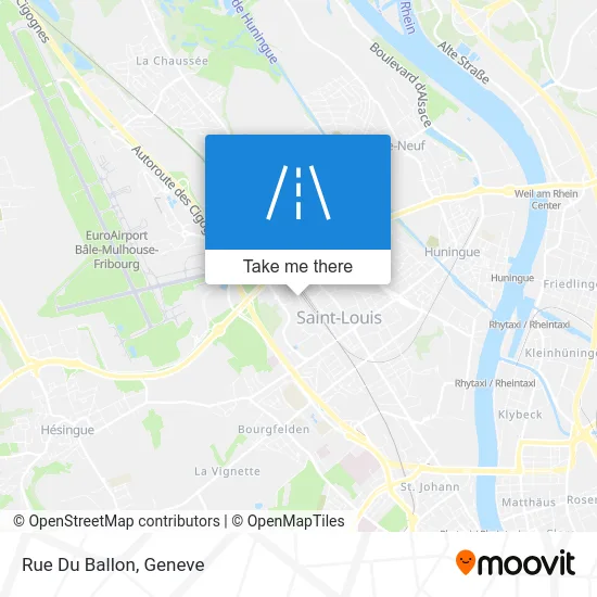 Rue Du Ballon map