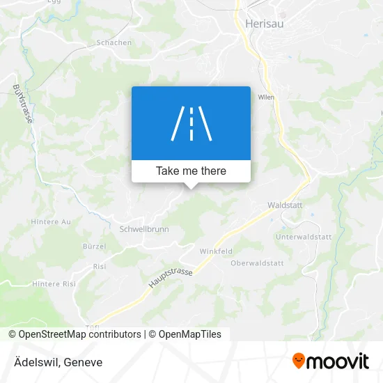 Ädelswil map