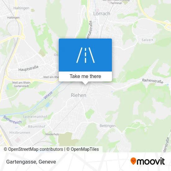 Gartengasse map