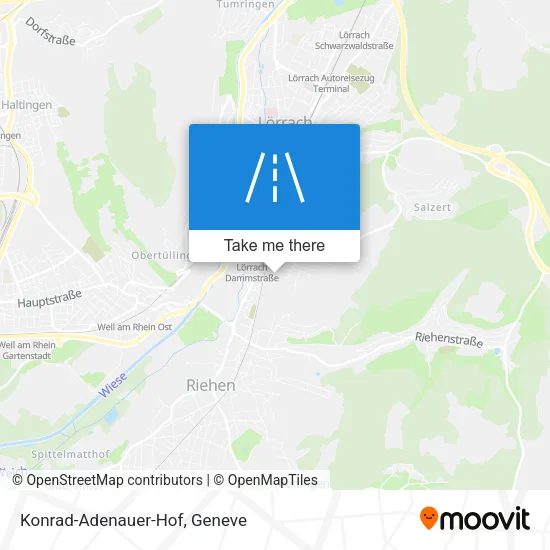 Konrad-Adenauer-Hof map