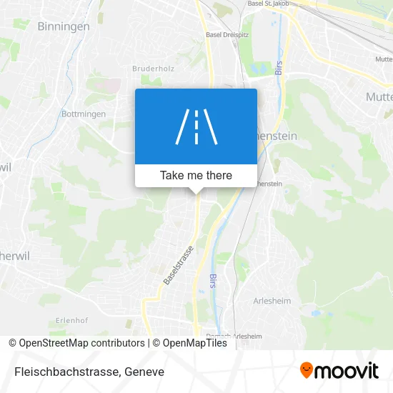 Fleischbachstrasse map