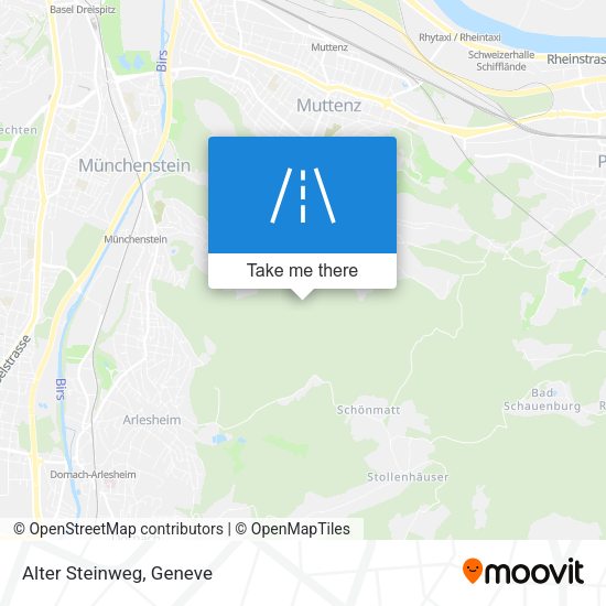 Alter Steinweg map