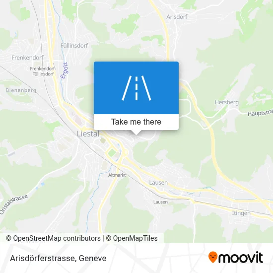 Arisdörferstrasse map