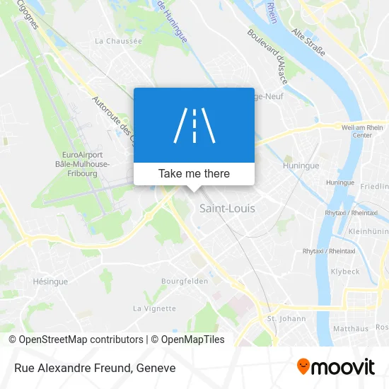 Rue Alexandre Freund map