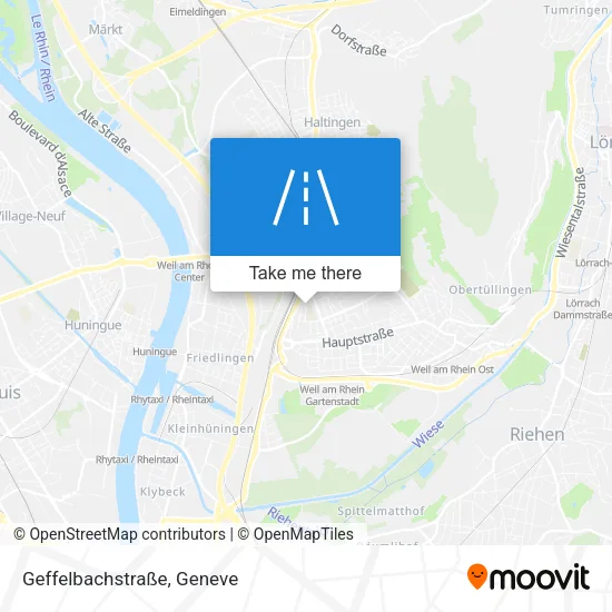 Geffelbachstraße map