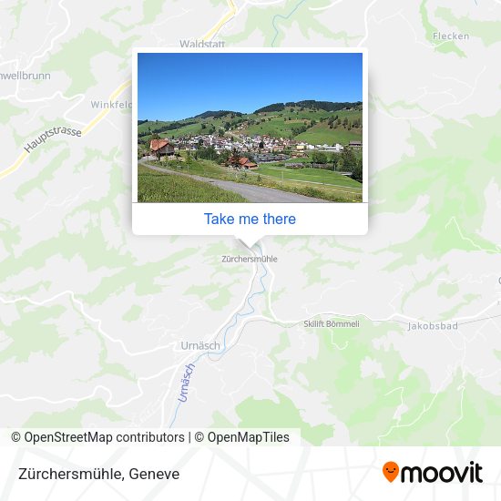 Zürchersmühle map