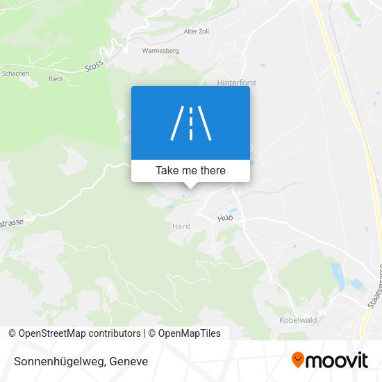 Sonnenhügelweg map