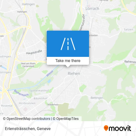 Erlensträsschen map