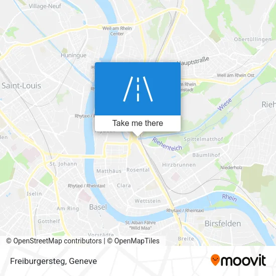 Freiburgersteg map