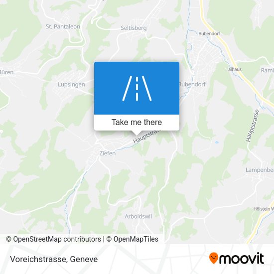 Voreichstrasse map