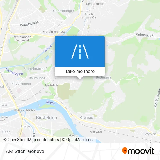 AM Stich map