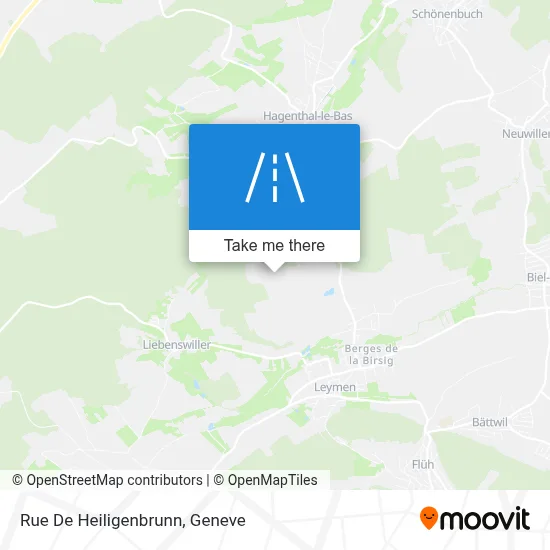 Rue De Heiligenbrunn map