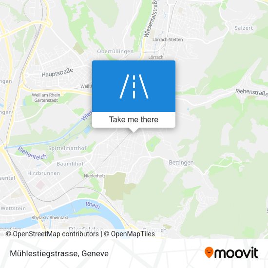 Mühlestiegstrasse map