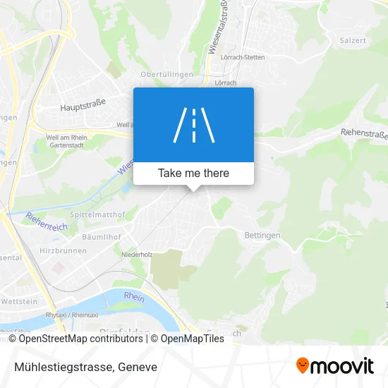 Mühlestiegstrasse map