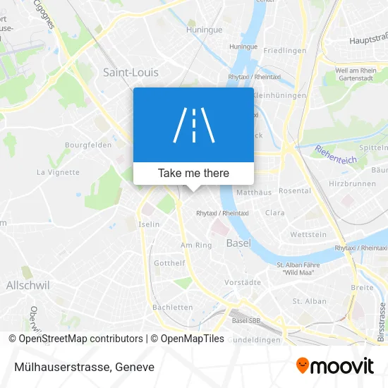 Mülhauserstrasse map