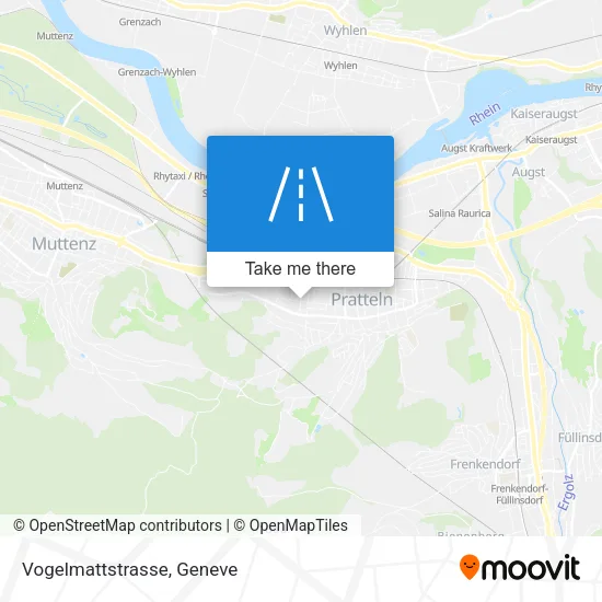 Vogelmattstrasse map