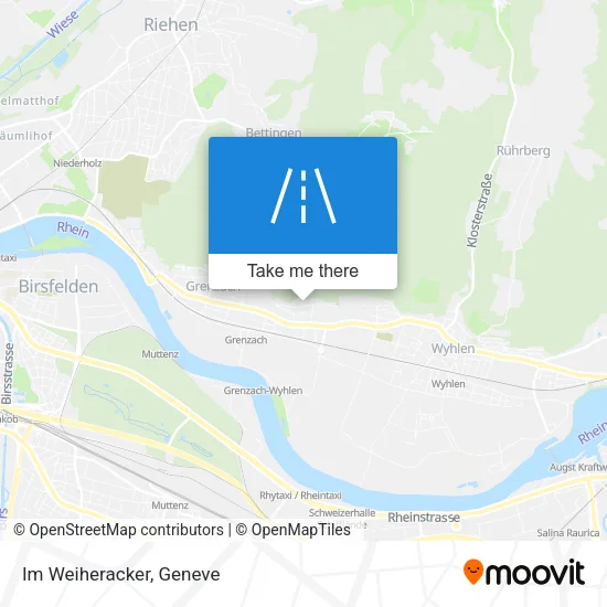 Im Weiheracker map