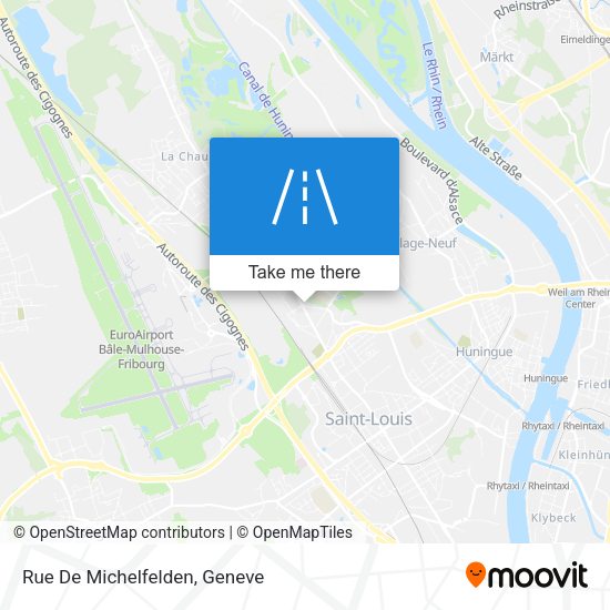 Rue De Michelfelden map