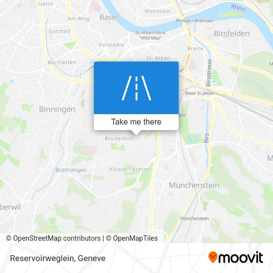 Reservoirweglein plan