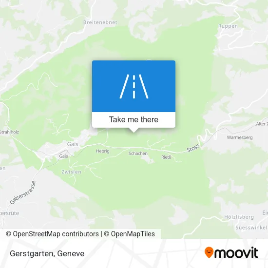 Gerstgarten map