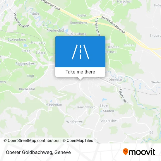 Oberer Goldbachweg map