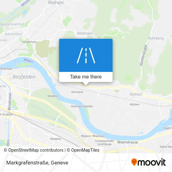 Markgrafenstraße map