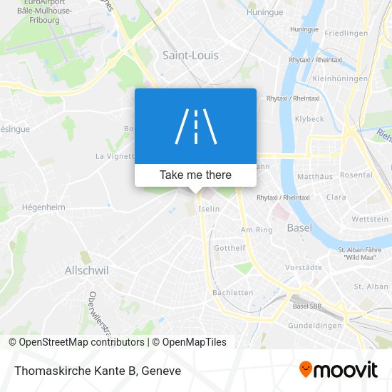 Thomaskirche Kante B map