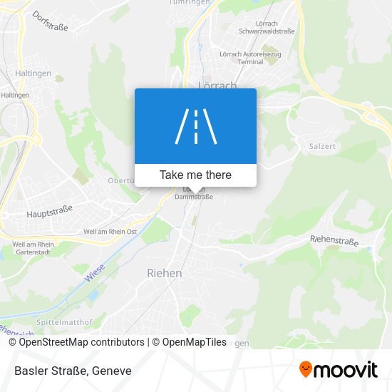Basler Straße map