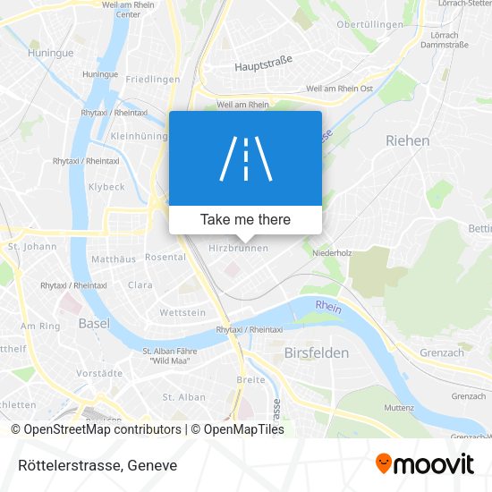 Röttelerstrasse map