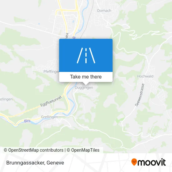 Brunngassacker map