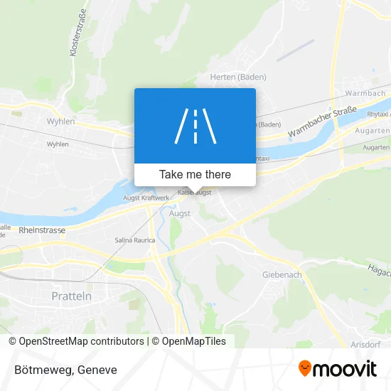 Bötmeweg map