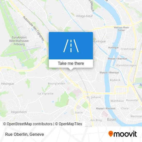 Rue Oberlin map