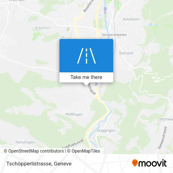Tschöpperlistrasse map