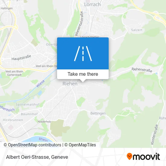 Albert Oeri-Strasse map
