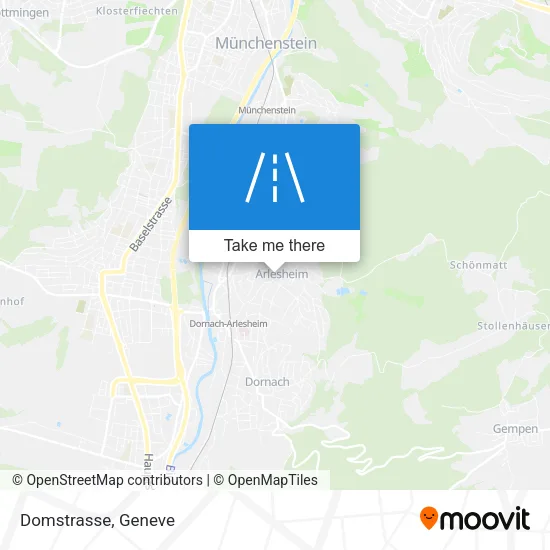 Domstrasse map