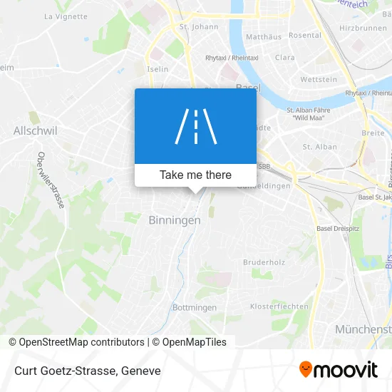 Curt Goetz-Strasse map