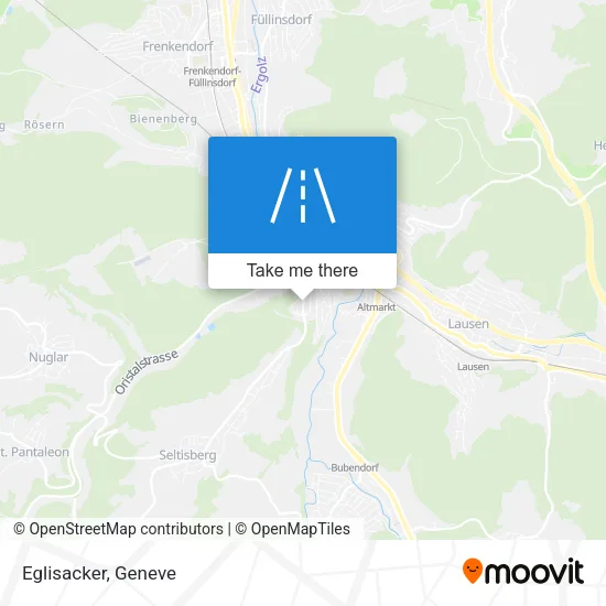 Eglisacker map