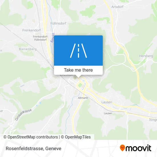 Rosenfeldstrasse map