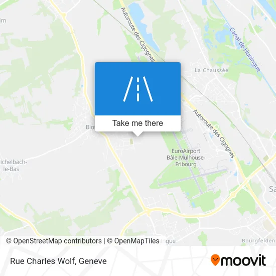 Rue Charles Wolf map