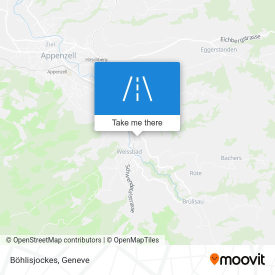 Böhlisjockes map