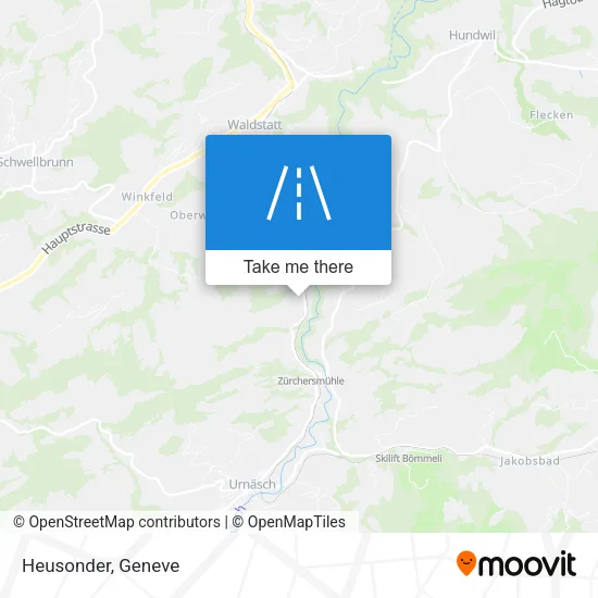 Heusonder map